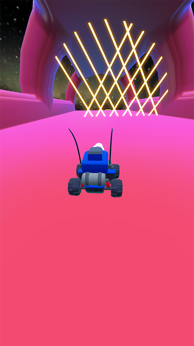 Approaching a laser gate
