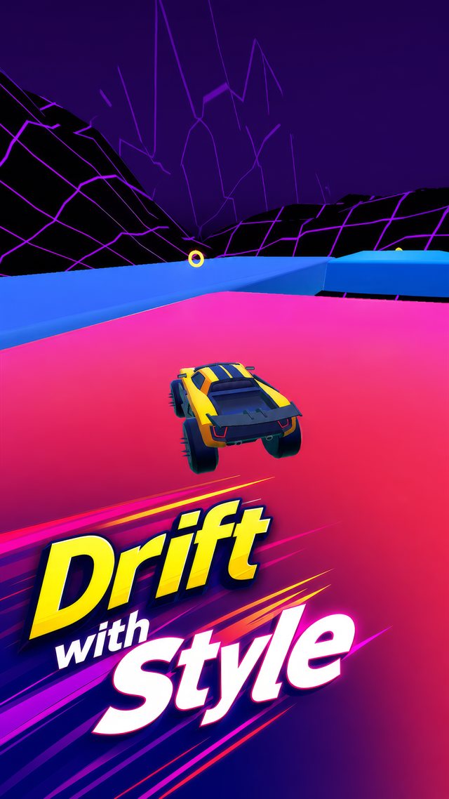 Endless Drift main menu screenshot